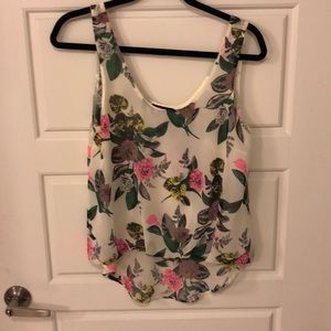 ASTR flower print tank top